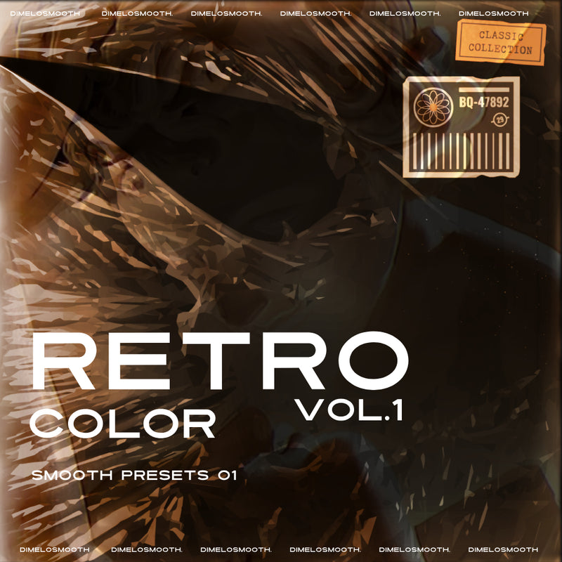 Retro Color Bank Vol. 1 - portada del banco de presets para RC-20 Retro Color
